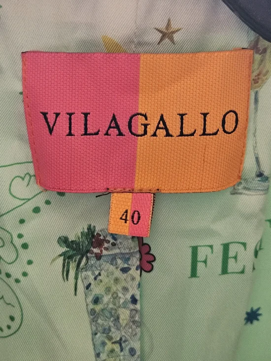 VilaGallo Green Womens Single-Button Blazer - Picture 9 of 12